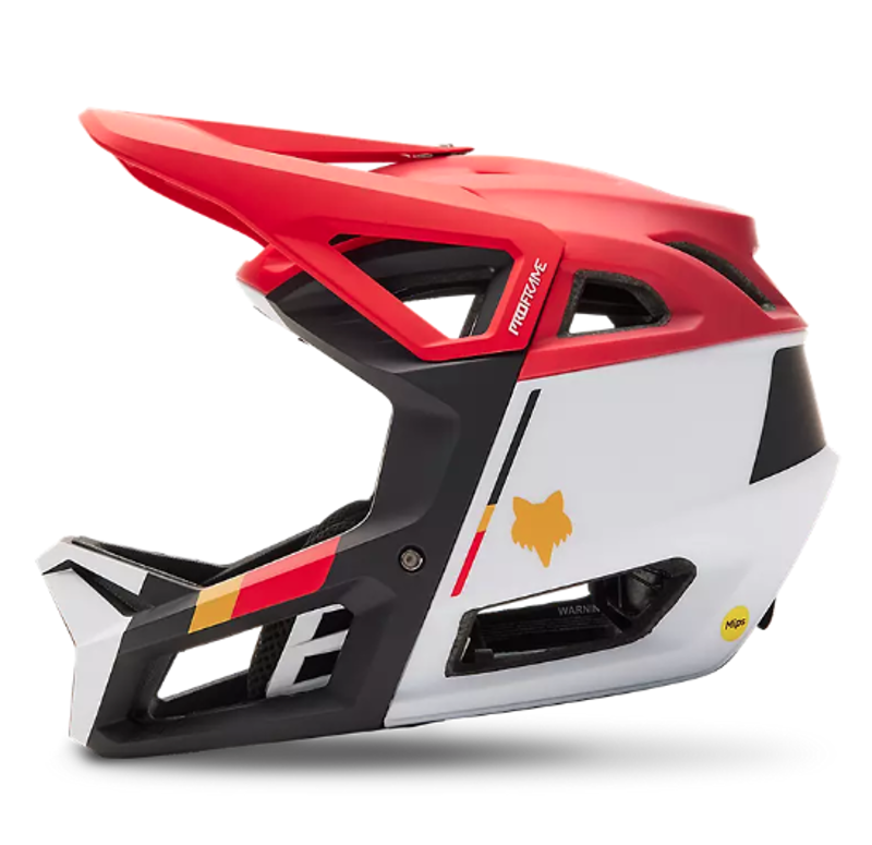 Fox Racing Proframe RS Clyzo Helmet in Red-3